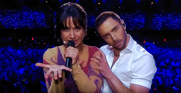 Petra Mede & M&aring;ns Zelmerl&ouml;w